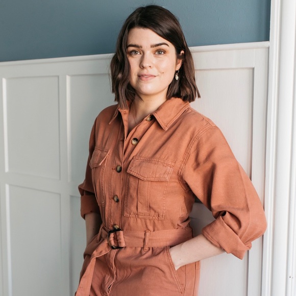 Topshop Belted Utility Boiler Suit - Picture 2 of 16